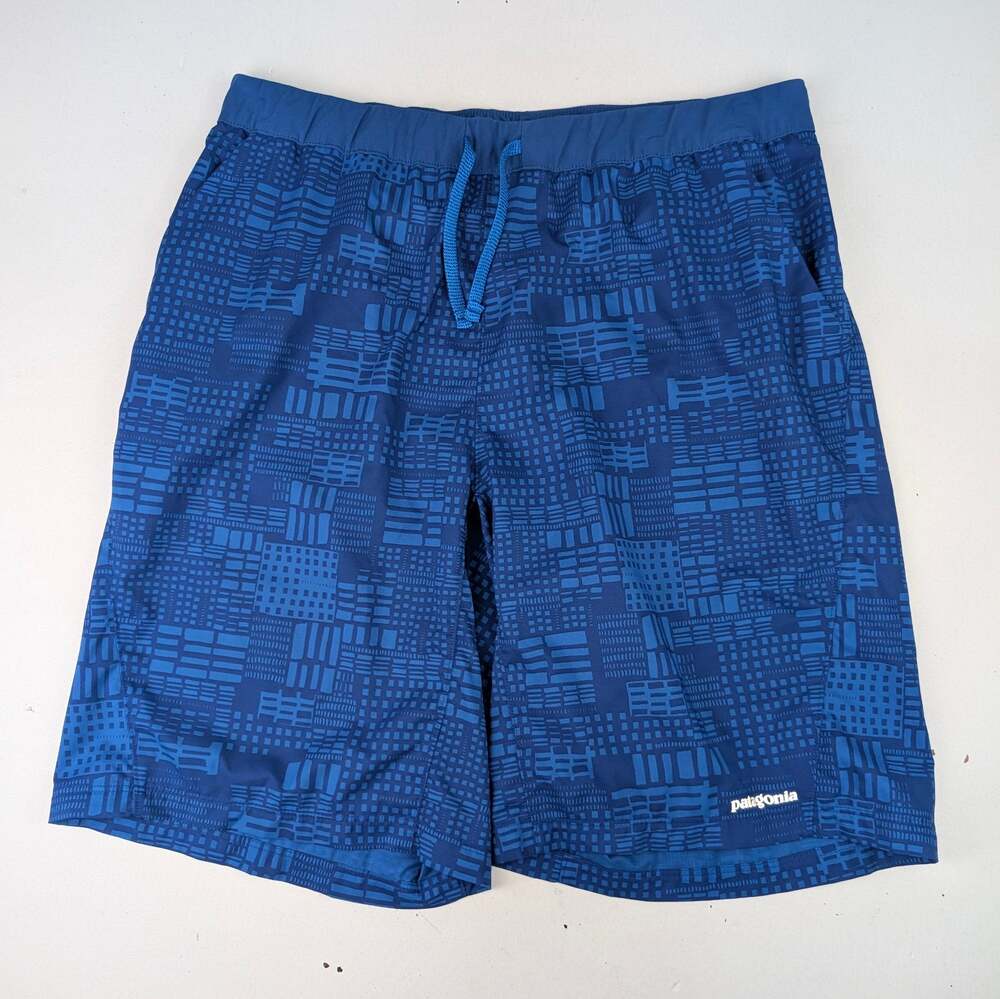 Patagonia Men's Large Terrebonne Shorts - Blue